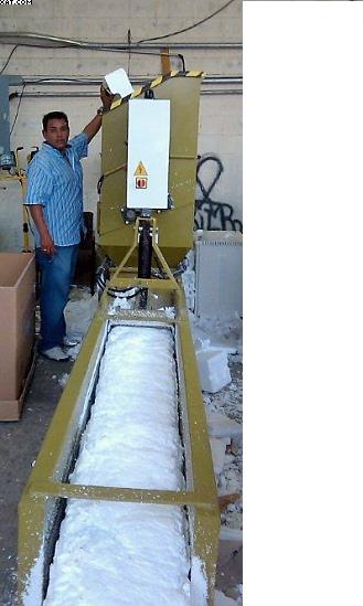 EPS Compactor  Model TR-200, used for foam,